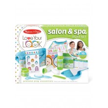 Игровой набор Салон красоты/СПА Melissa & Doug разноцветный (16 предметов/пластик/текстиль) (MD31802)
