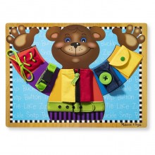 Деревянная доска - застежки Melissa&Doug MD3784