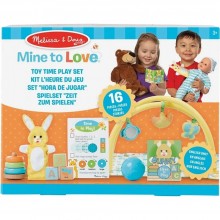 Игровой набор для кукол Melissa & Doug разноцветный (16 предметов/дерево/текстиль) (MD41706)
