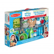 Игровой набор Уход за домашними животными Melissa & Doug разноцветный (32 предмета/пластик/текстиль) (MD7132)