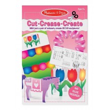 Набор для творчества Создай бумажные фигурки Cut Crease Create Pink Melissa & Doug
