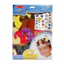 Набор для творчества Создай свою шляпу Adventure Hats Melissa & Doug