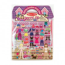 Набор объемных многоразовых наклеек Мода Melissa & Doug 76 наклеек MD2195