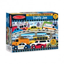 Напольный пазл Пробка 24 элемента Traffic Jam Floor Puzzle Melissa & Doug