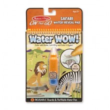Волшебная водная раскраска Сафари Water WOW! Safari Melissa & Doug