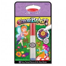 Волшебная раскраска с маркером Феи Fairies Colorblast Book ON the GO Travel Activity Melissa & Doug