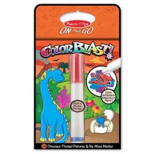 Волшебная раскраска с маркером Динозавры Dinosaur Colorblast Book Melissa & Doug