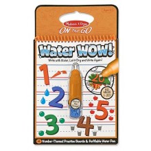 Волшебная водная раскраска Цифры Water Wow Numbers Melissa & Doug