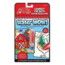 Волшебная водная раскраска по точкам Ферма Connect the Dots Melissa & Doug