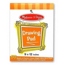 Блокнот для рисования 23х31см Drawing Pad Melissa & Doug MD4108