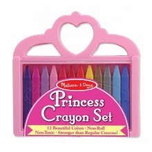 Набор полимерных мелков Принцесса 12 шт Princess Crayon Set Melissa & Doug