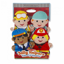 Кукольный театр Веселые помощники 4 куклы Melissa&Doug MD9086